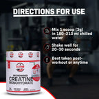 U.S. Farm Micronised Creatine Monohydrate (60 Servings, 180g) | Unflavoured