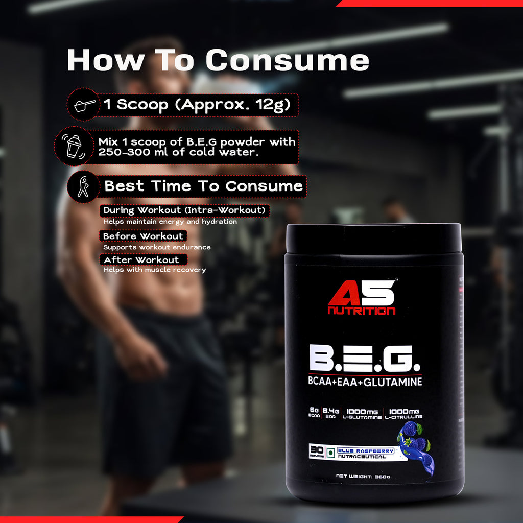 A5 Nutrition BEG BCAA EAA Glutamine 360g | 30 Servings Recovery