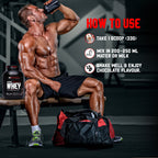 Maverick Nutrition 100% Muscle Whey Protein (60 Servings, 2kg) | Chocolate Ecstasy Flavour