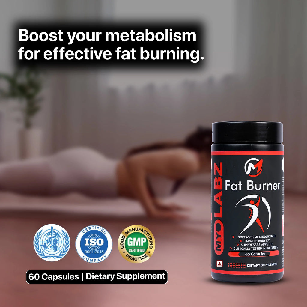 Myolabz Fat Burner Capsules | Dietary Supplement for Metabolic Support