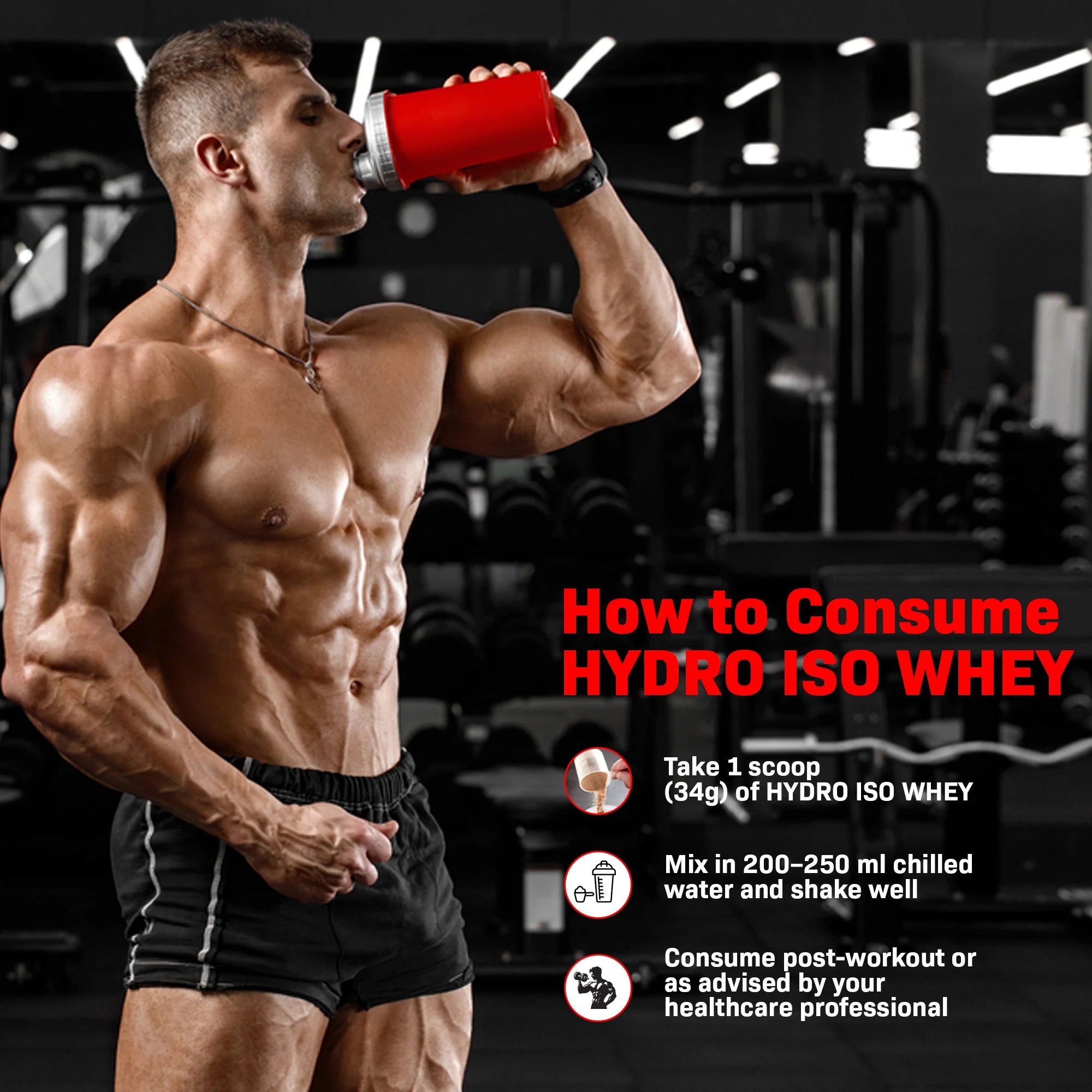 American Fit Labs Hydro ISO Whey (2kg) | 26g Protein | 58 Servings | Chocolate