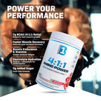 B1 Nutrition Amino Power BCAA 4:1:1 (30 Servings, 300g) | Intra-Workout Energy Drink