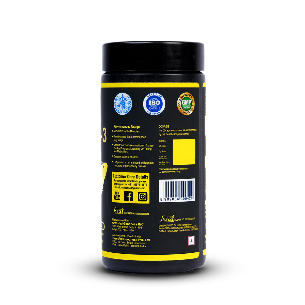 14-PRODUCT MARK1 WHEY GYM STOCK-UP — Mark1 The Whey 2.5 KG × 8 • MYOLABZ Multivitamin 60 Tablets × 4 • MYOLABZ Omega-3 Fish Oil 60 Capsules × 1 • MYOLABZ Ashwagandha 60 Tablets × 1
