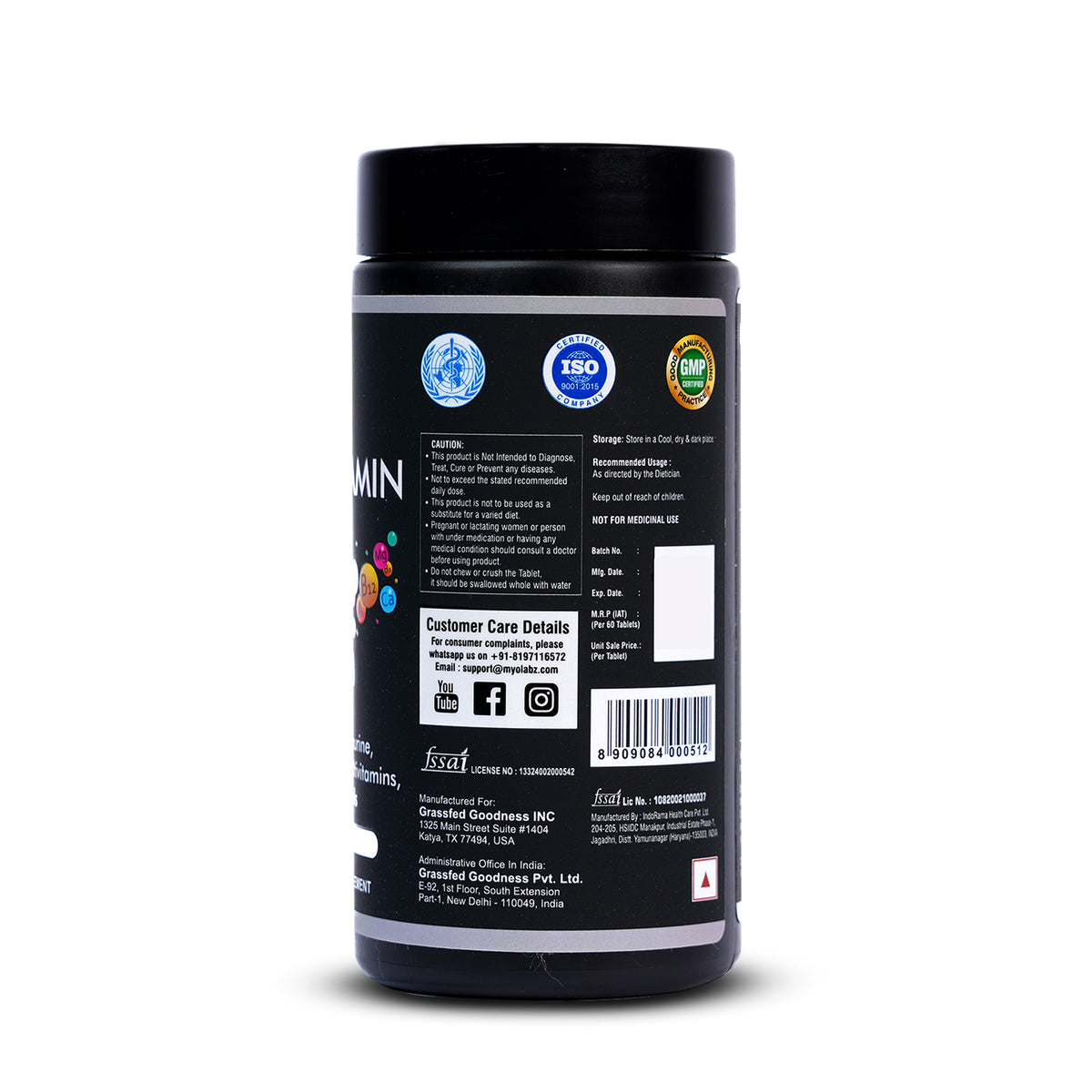 17-PRODUCT A5 WHEY BULK BLAST — A5 Whey Blend 1.8 KG × 10 • MYOLABZ Multivitamin 60 Tablets × 4 • MYOLABZ Omega-3 Fish Oil 60 Capsules × 2 • MYOLABZ Ashwagandha 60 Tablets × 1