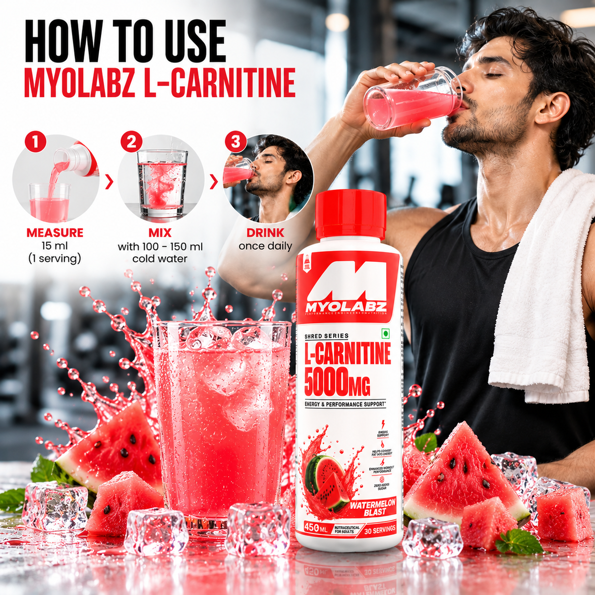 L Carnitine Watermelon Flavour