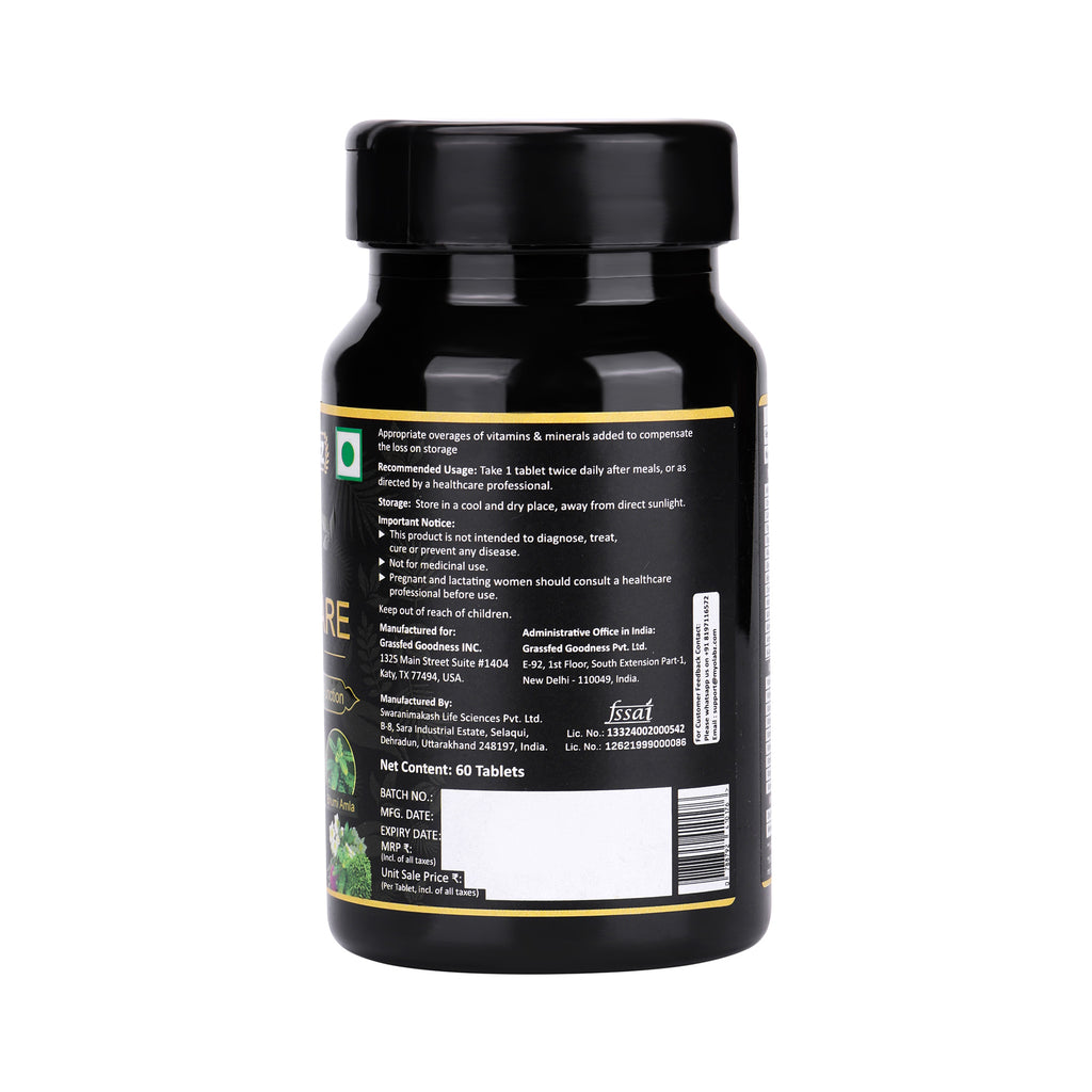 MyoLabz Liver Care Advanced Formula – Milk Thistle, Kutki, Kalmegh, Bhumi Amla Liver Detox Supplement, 60 Tablets