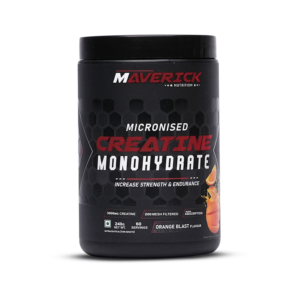 Maverick Amino Stack – EAA + BCAA + Glutamine Powder & Flavoured Creatine Monohydrate (60 Servings) with MyoLabz Multivitamin Tablets | Pre/Post Workout Gym Supplement Combo for Muscle Recovery & Strength | Pack of 3