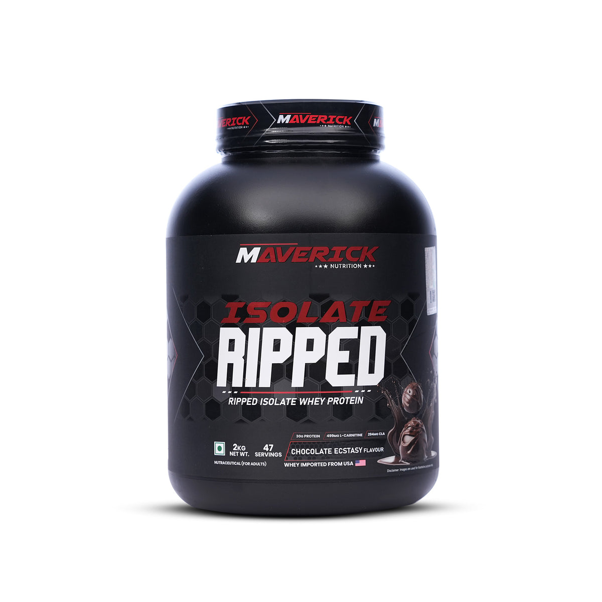3-PRODUCT ROCK BOTTOM RIPPED PROTEIN — U.S. Farm ISO Ripped Whey 4 LB (Mango Flavour) × 1 • B1 Nutrition Alpha Ripped 2 KG (Mango Flavour) × 1 • Maverick Nutrition Isolate Ripped 2 KG (Chocolate Flavour) × 1