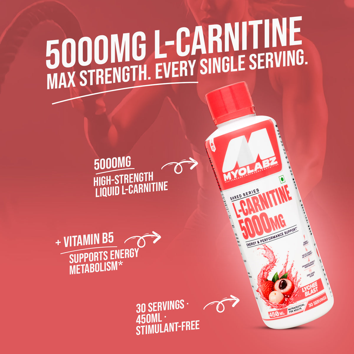 L Carnitine lychee Flavour