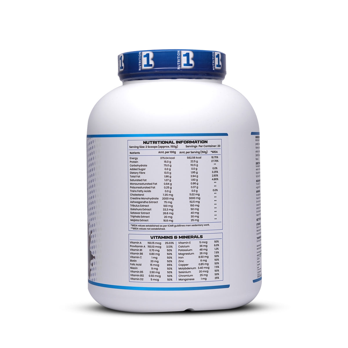 Mark 1 Whey + B1 Mass Stack Pack of 4 – Whey Protein 2.5 kg, Mass Gainer 3 kg, Pre-Workout & MyoCore | Bulking Combo for Mass & Strength