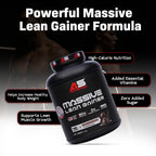 A5 Nutrition Massive Lean Gainer 4kg | 40 Servings Chocolate