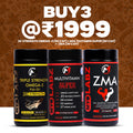 Myolabz Performance Essentials Combo - Triple Strength Omega-3 Fish Oil, Multivitamin Super and ZMA recovery stack, online India