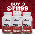 American Fit Labs Multivitamin Combo Pack | Buy 3 Multivitamin Bottles 60 Tablets