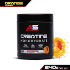A5 Nutrition Creatine Monohydrate 240g | 60 Servings Flavoured