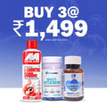 MyoLabz Lean Lifestyle Stack Pack of 3 – Liquid L-Carnitine 450 ml, Multivitamin & Omega-3 for Energy & Active Lifestyle