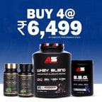 A5 Complete Performance Stack – Whey Protein Blend Powder (Chocolate, 1.8 kg) + B.E.G BCAA + EAA + Glutamine with MyoLabz Organic Amla & Moringa Tablets | Protein & Amino Combo for Muscle Recovery & Immunity | Pack of 4
