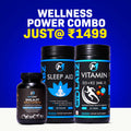 Myolabz Wellness Power Combo Offer | Sleep Aid + Vitamin D3 K2 + Shilajit | Best Daily Wellness Stack Deal Online India