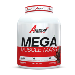 American Fit Labs Mega Muscle Mass - 2.7KG (14 servings), Chocolate