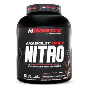 Maverick Nutrition Anabolic Whey Nitro - 2KG (44 servings), Chocolate Ecstasy
